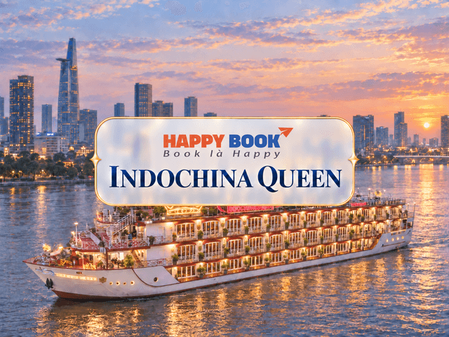 Ăn tối du thuyền Tàu Indochina Queen