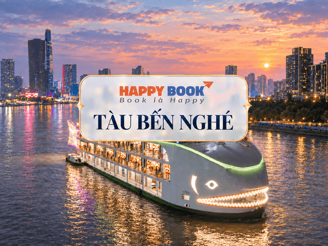 Ăn tối du thuyền Tàu Bến Nghé