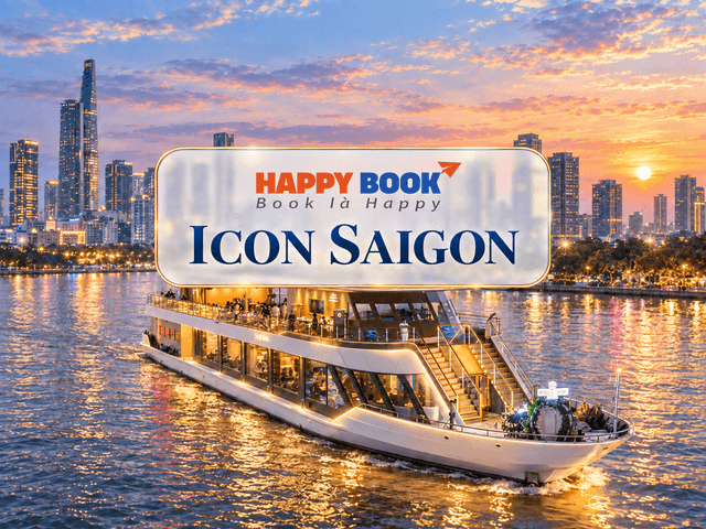 Ăn tối du thuyền Tàu ICON SAIGON