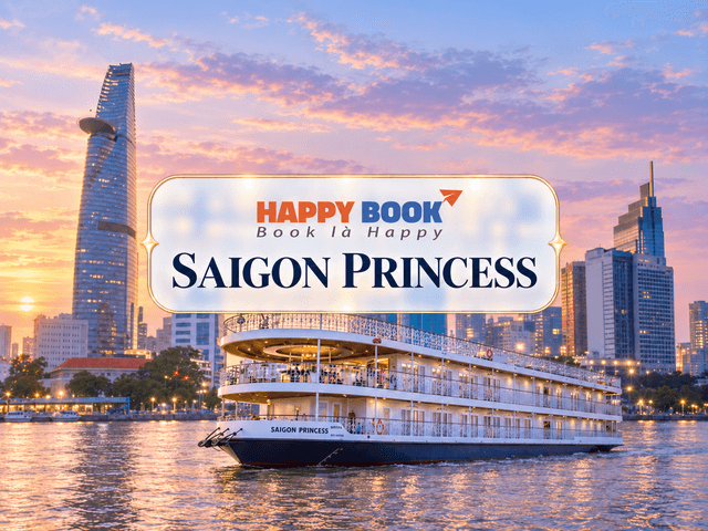 Ăn tối du thuyền Tàu Sài Gòn Princess
