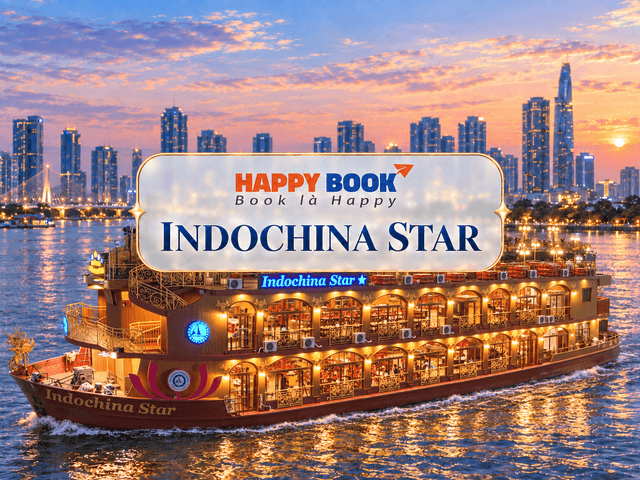 Ăn tối du thuyền Tàu Indochina Star