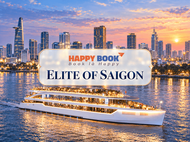Ăn tối du thuyền Tàu Elite Of Saigon