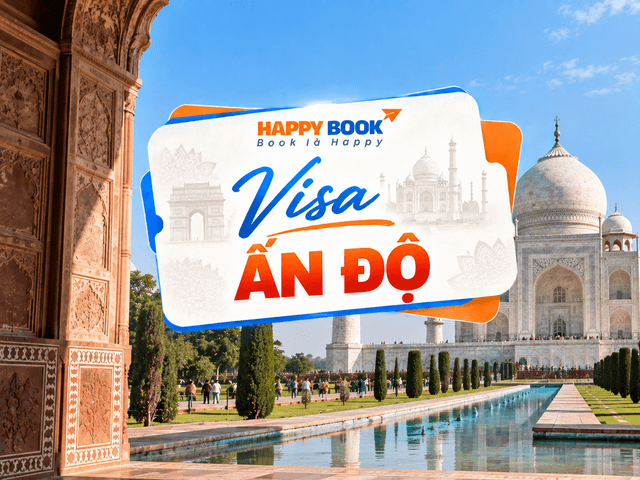Visa đi Ấn Độ (Visa 1 tháng - nhập cảnh 2 lần)