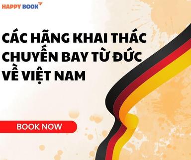 Cập Nhật Các Hãng Khai Thác Chuyến Bay Từ Đức Về Việt Nam