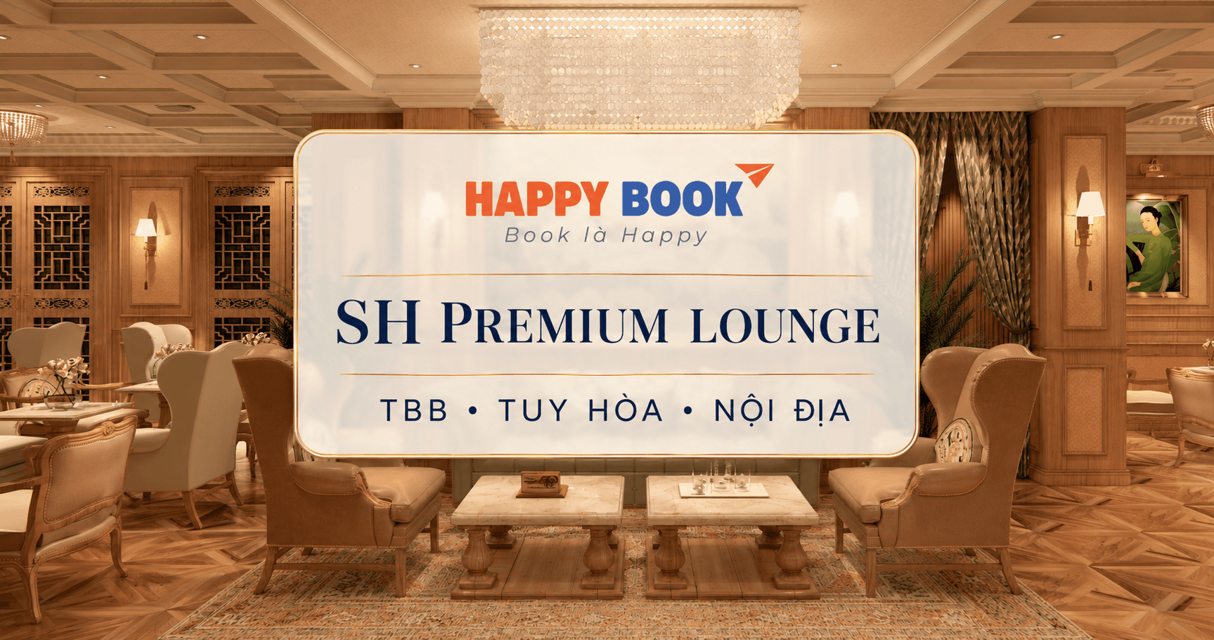 Phòng chờ Thương gia SH Premium Lounge tại sân bay Tuy Hòa