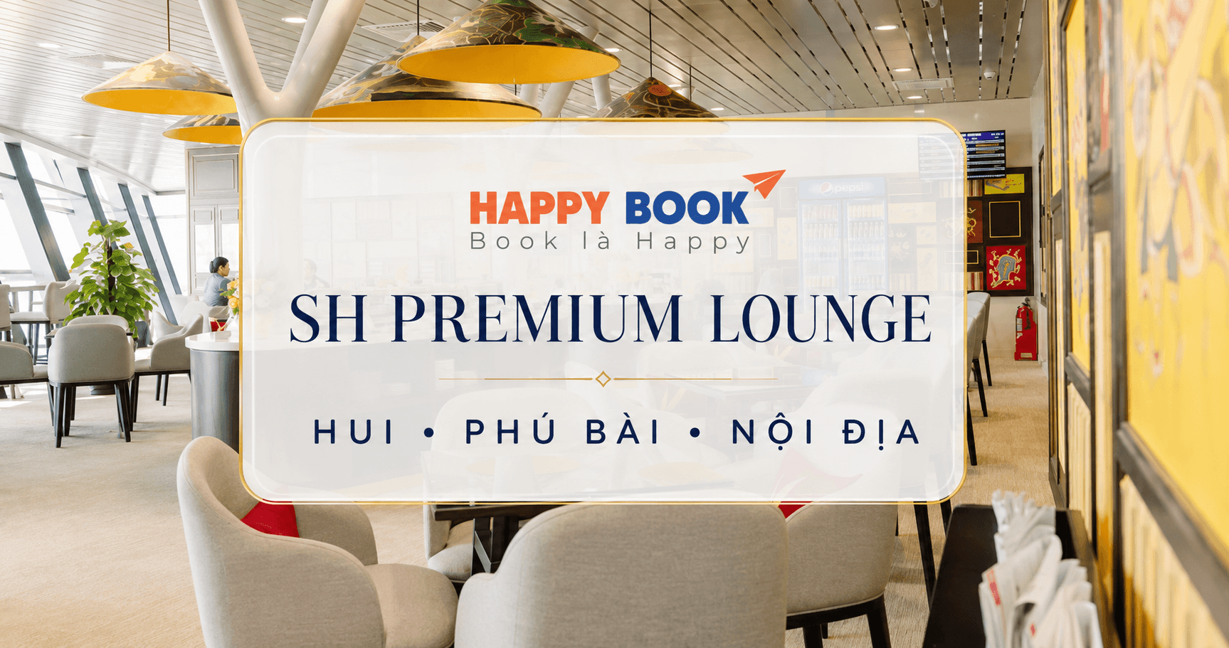 Phòng chờ Thương gia SH Premium Lounge tại sân bay Phú Bài