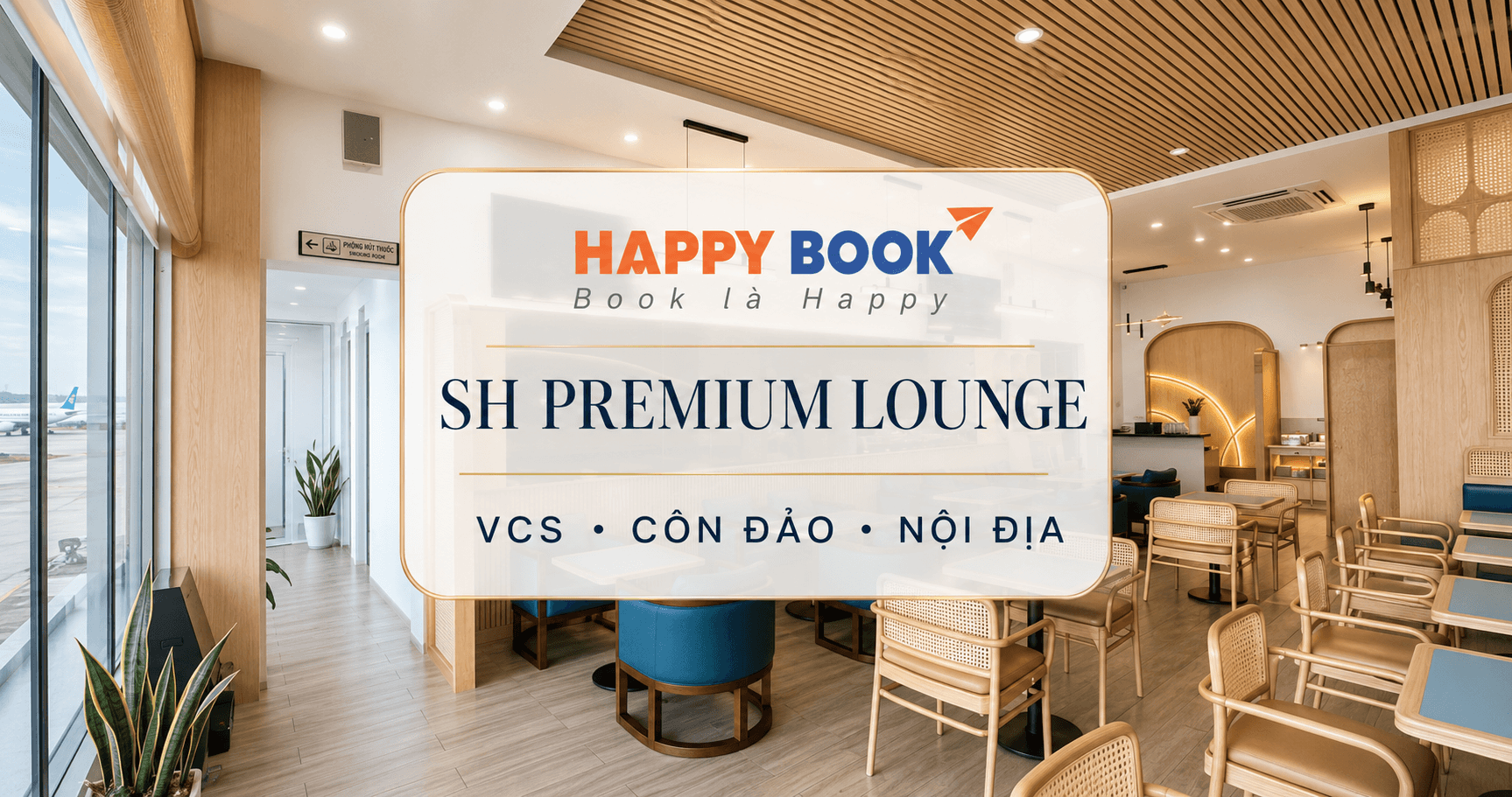 Phòng chờ Thương gia SH Premium Lounge tại sân bay Côn Đảo